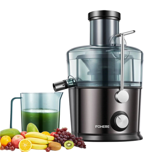 Juicer Machines , Max Power 1200W Centrifugal Juicer Extractor with 3-Inch Wide Feed Chute & Anti-Drip for Fruit and Vegetable